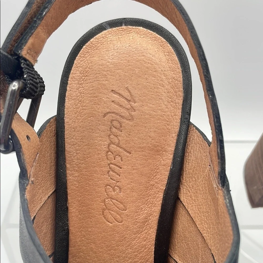 Madewell Women's Black Cindy Sandals, size 5.5